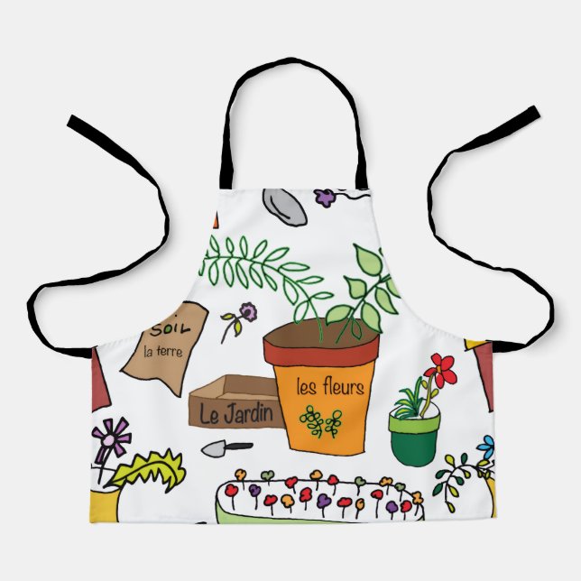 Le Jardin (The Garden) Apron (Front)