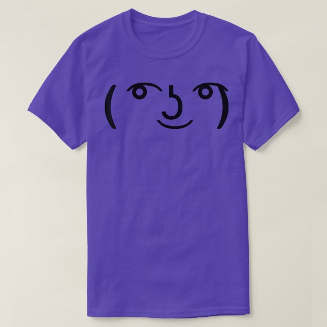 Le Lenny Face  T-Shirt (Design Front)