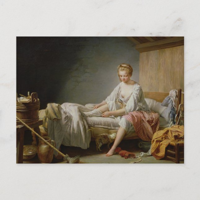 Le Lever de Fanchon Postcard (Front)