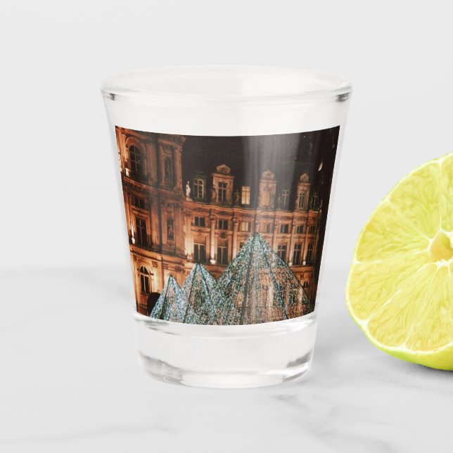 Le Louvre  Shot Glass (Front)