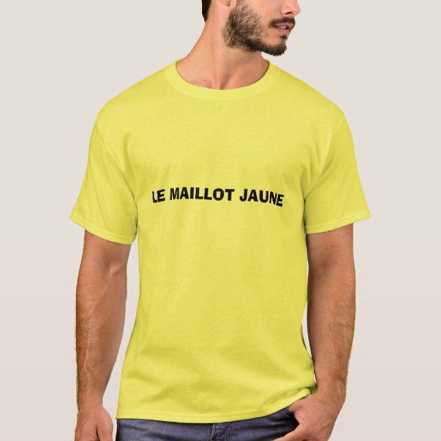 LE MAILLOT JAUNE T-Shirt (Front)
