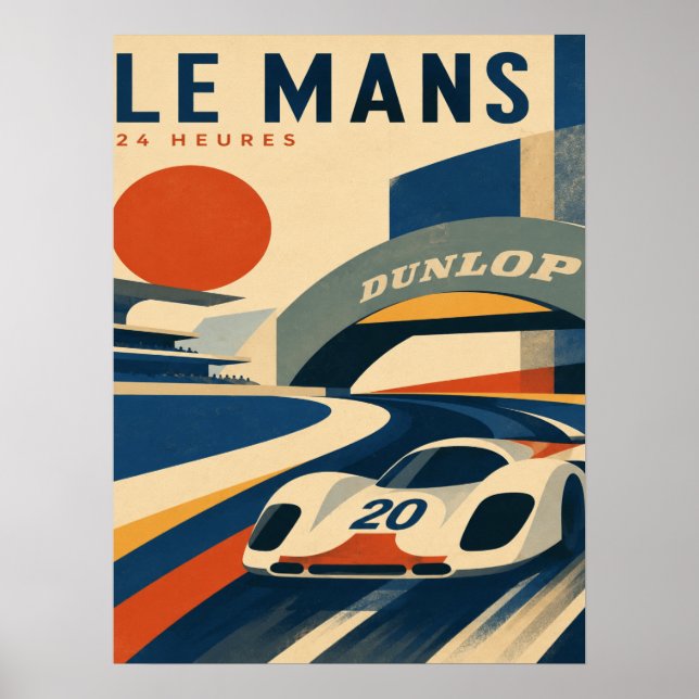 Le Mans 24 Hours Poster (Front)