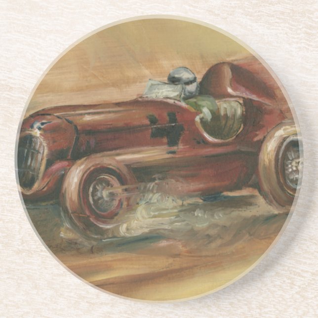 Le Mans Racecar by Ethan Harper Coaster (Front)