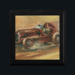 Le Mans Racecar by Ethan Harper Gift Box<br><div class="desc">Test your endurance with this painting of a racecar participating in the Le Mans sports race. An Ethan Harper original,  you can practically feel the wind jostle your clothes as the race races by. Fans of auto racing should buy a copy today!</div>