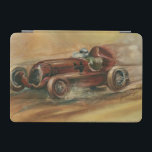Le Mans Racecar by Ethan Harper iPad Mini Cover<br><div class="desc">Test your endurance with this painting of a racecar participating in the Le Mans sports race. An Ethan Harper original,  you can practically feel the wind jostle your clothes as the race races by. Fans of auto racing should buy a copy today!</div>