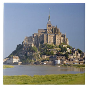 Le Mont Saint Michel in the region of Tile