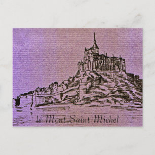 le Mont-Saint-Michel Postcard