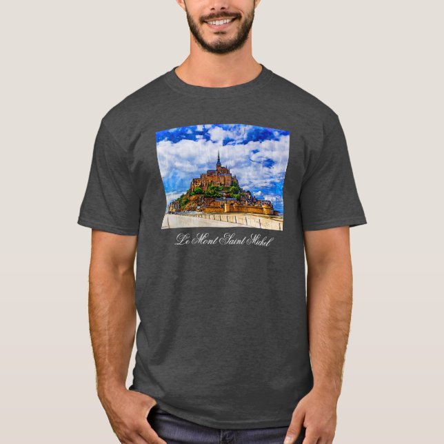 Le Mont Saint Michel T-Shirt (Front)