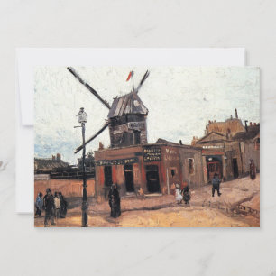 Le Moulin de la Galette by Vincent van Gogh