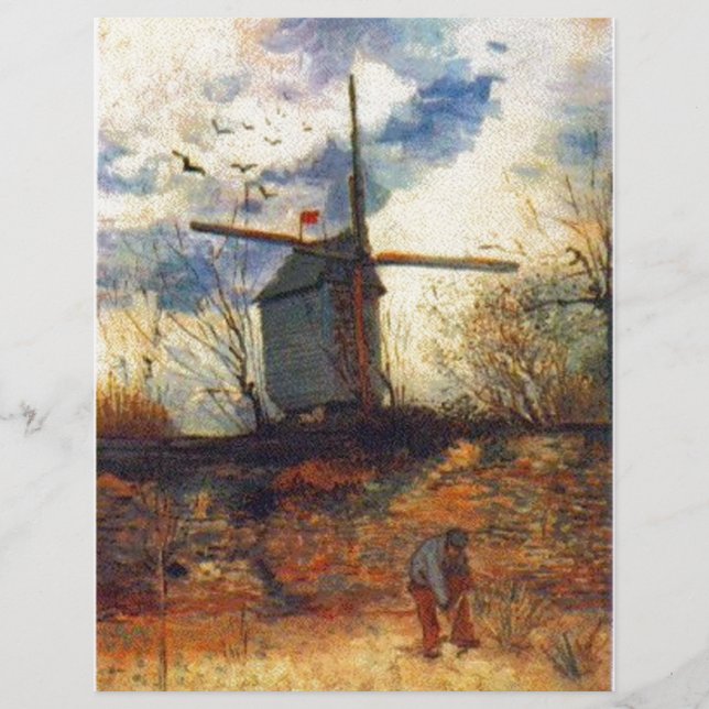 Le Moulin de la Galette Van Gogh (Front)