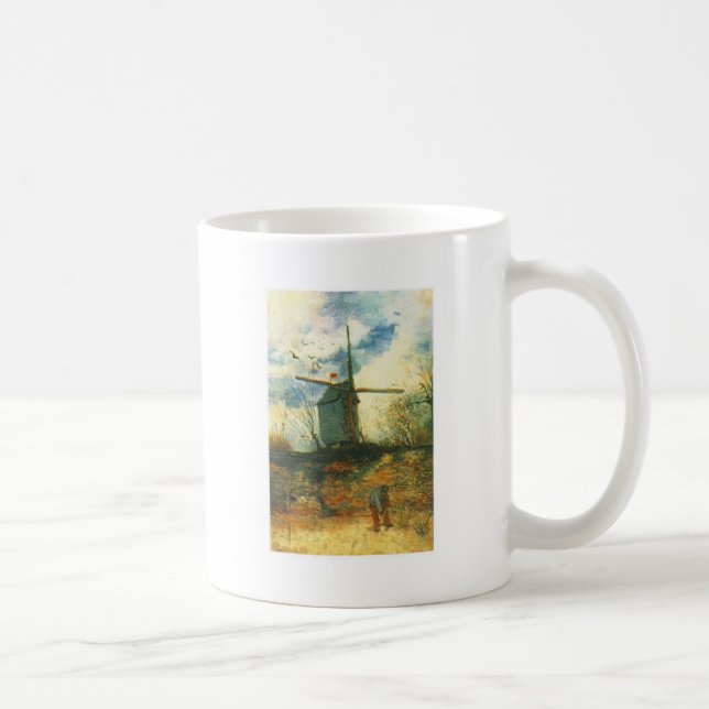 Le Moulin de la Galette Van Gogh Coffee Mug (Right)
