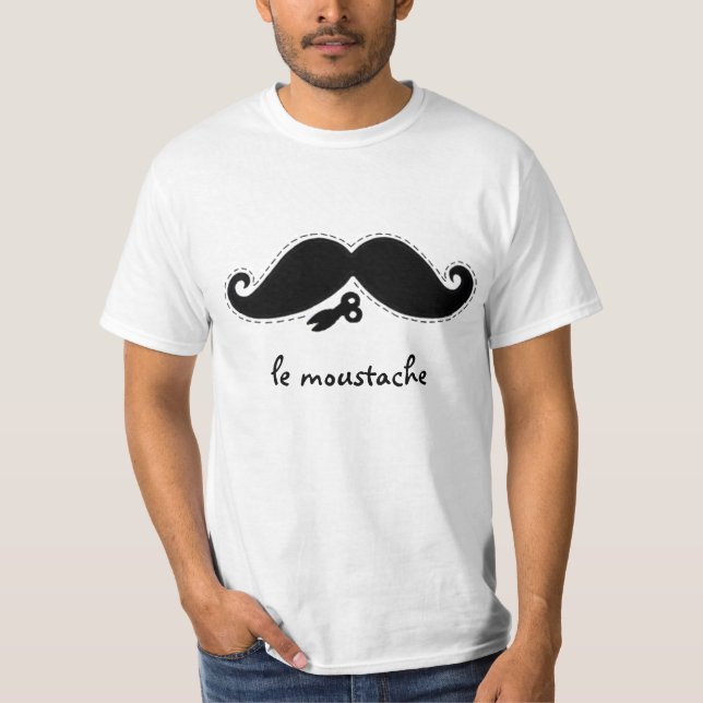 Le Moustache T-Shirt (Front)