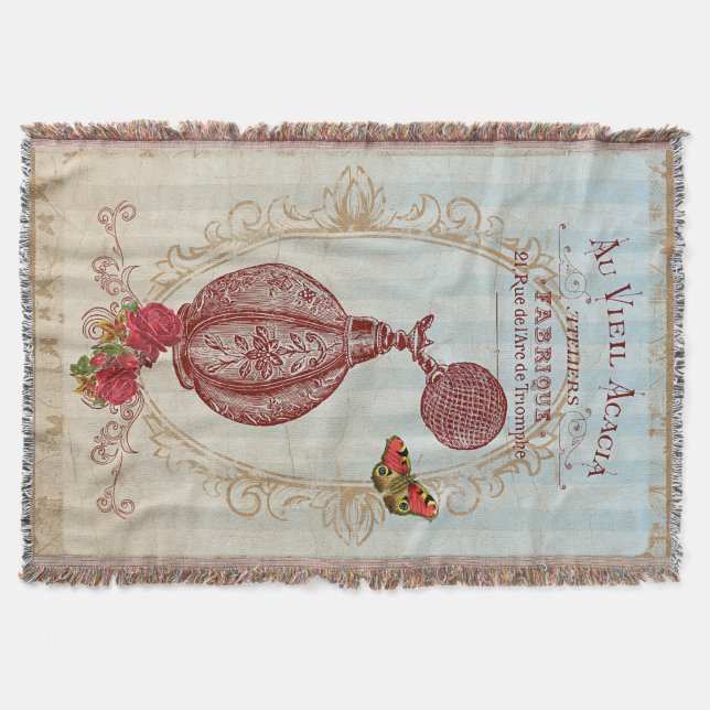 Le Parfum III - Throw Blanket (Front)