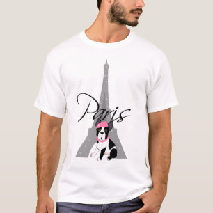 Le petit chien à Paris T-Shirt