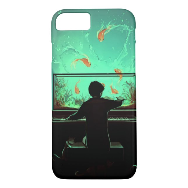 Le Pianoquarium Case-Mate iPhone Case (Back)