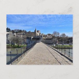 Le Pont d'Avignon France Bridge Avignon Europe Postcard