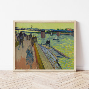 Le Pont de Trinquetaille Vincent van Gogh Poster