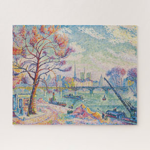Le Pont Des Arts Paris   Paul Signac   Jigsaw Puzzle