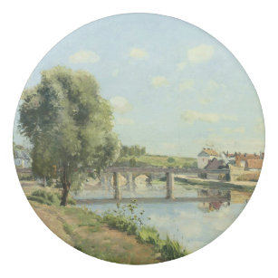 Le Pont Du Chemin De Fer Camille Pissarro   Eraser