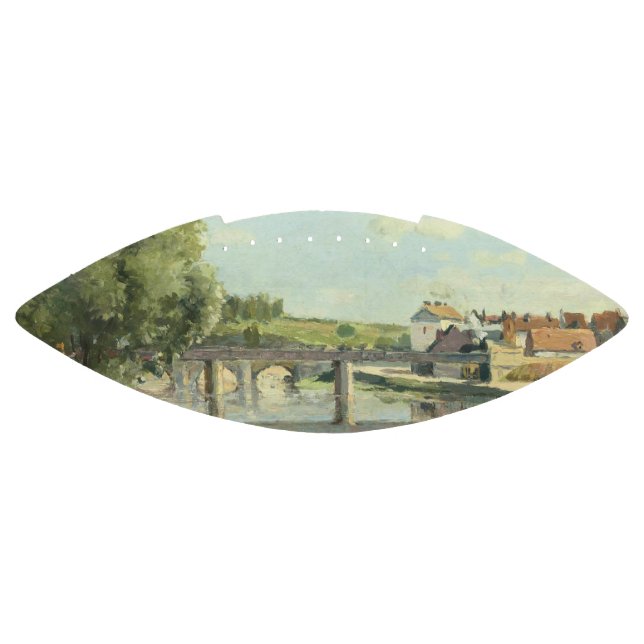 Le Pont Du Chemin De Fer Camille Pissarro   Football (Panel)