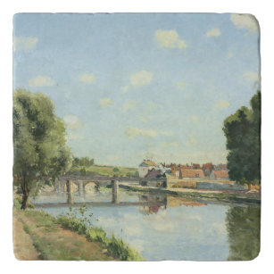 Le Pont Du Chemin De Fer Camille Pissarro   Trivet