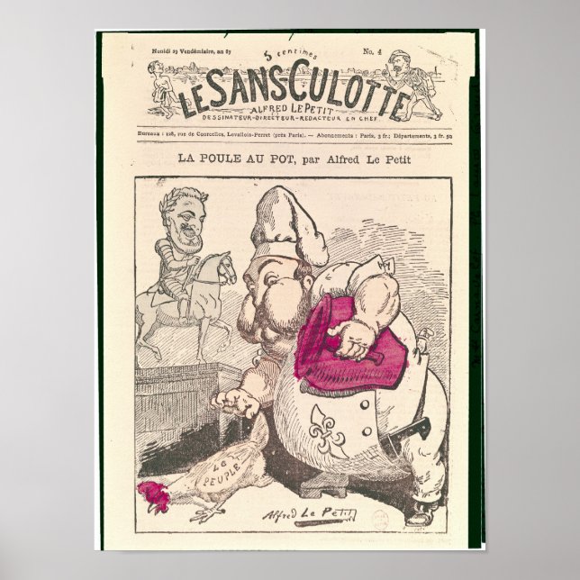 Le Poule au Pot' Poster (Front)