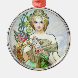 Le Printemps c1895 Metal Tree Decoration