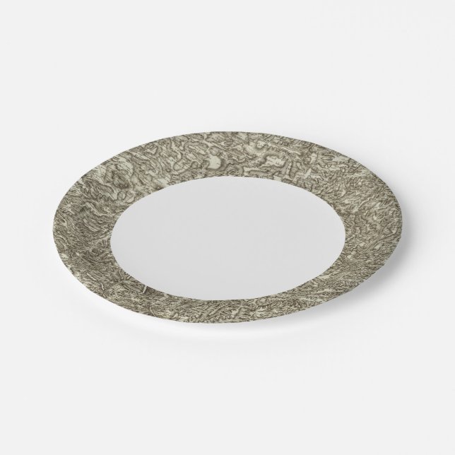 Le Puy Paper Plate (Angled)