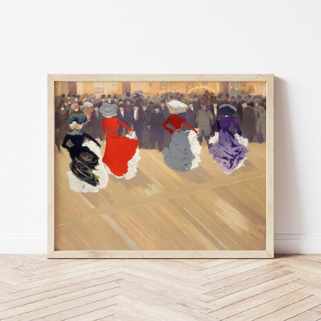 Le Quadrille au Moulin-Rouge | Louis Abel-Truchet Poster (Creator Uploaded)