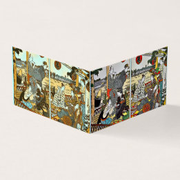 Le Restaurant Shikian, version Comics Business Card