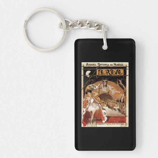 Le Reve Ballet Performance Opera House Key Ring (Front)