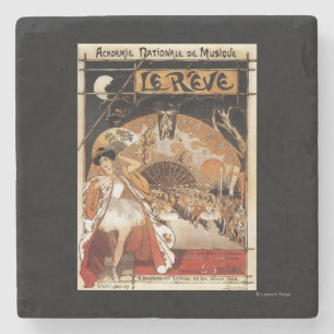 Le Reve Ballet Performance Opera House Stone Coaster