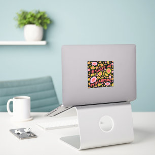 Le sacre du printemps Rite of Spring Floral black