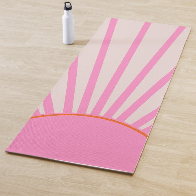 Le Soleil 01 Sun Pink Sunshine Yoga Mat (In Situ)