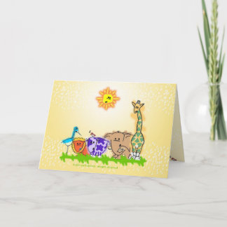 Le Soleil, le soleil Card