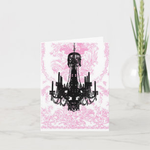 Le Toile Chandelier Card