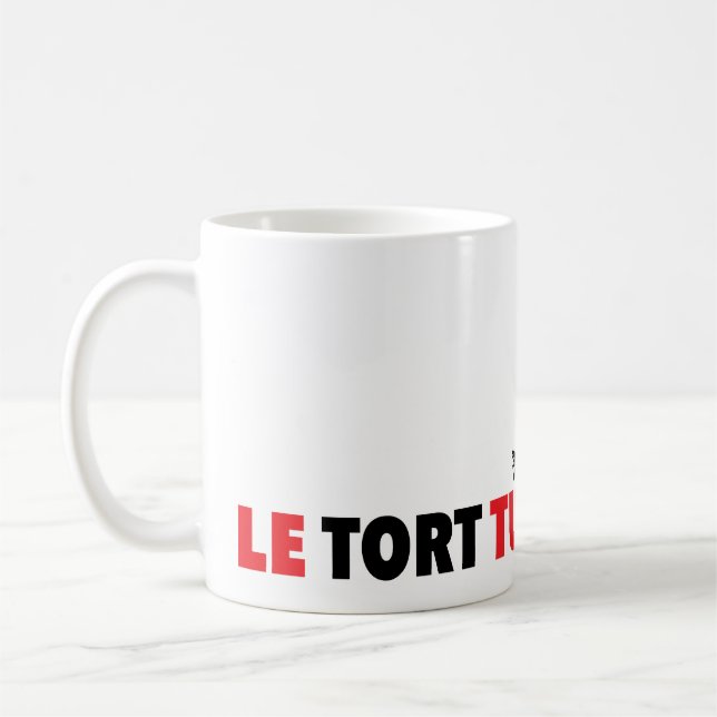 Le Tort Tue Mug (Left)