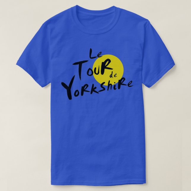 Le Tour de Yorkshire  T-Shirt (Design Front)