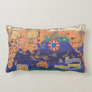 Le Tour du Monde Lumbar Cushion