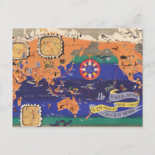 Le Tour du Monde Postcard