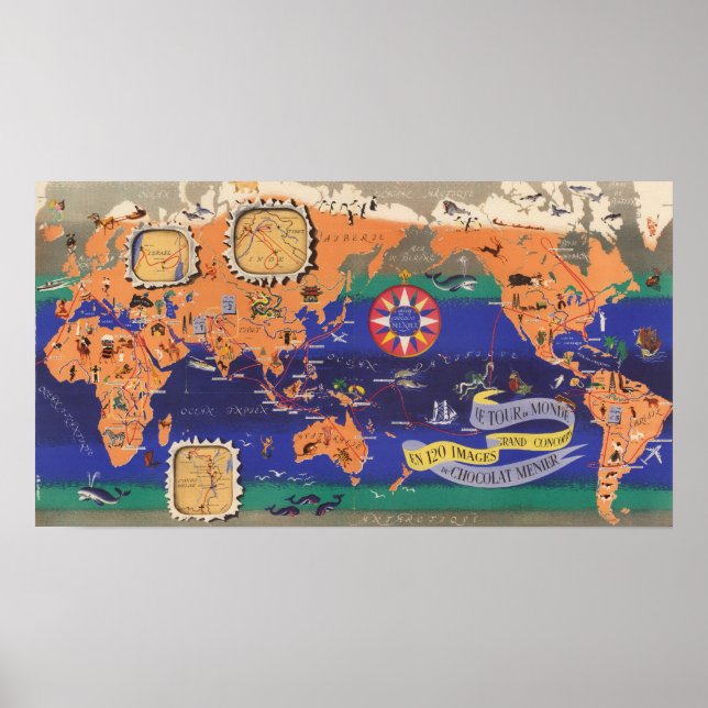 Le Tour du Monde Poster (Front)