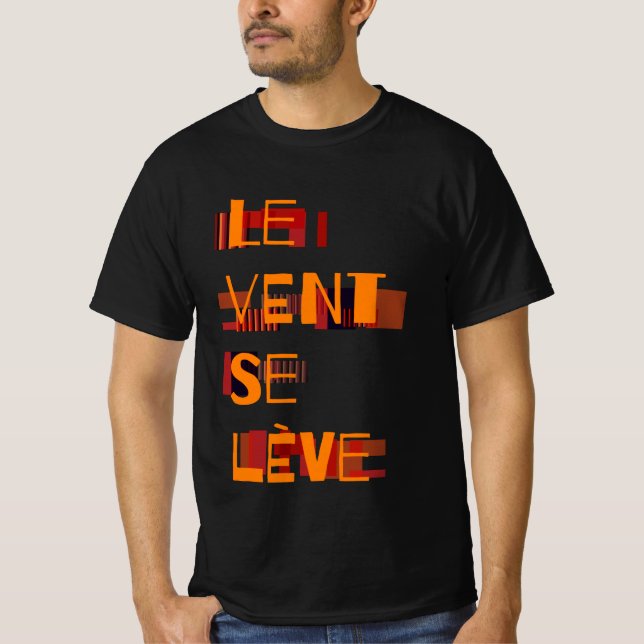 Le Vent Se Leve Japanese T-Shirt (Front)