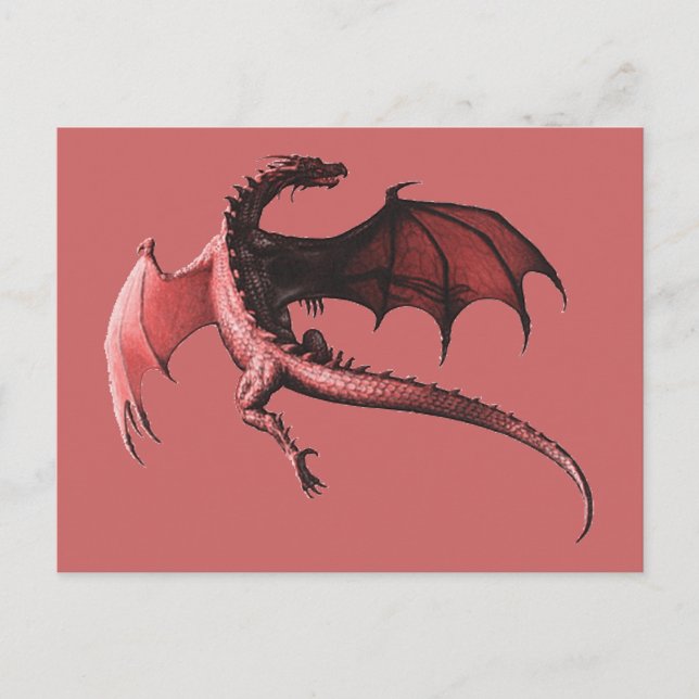 Le vol du dragon - postcard (Front)