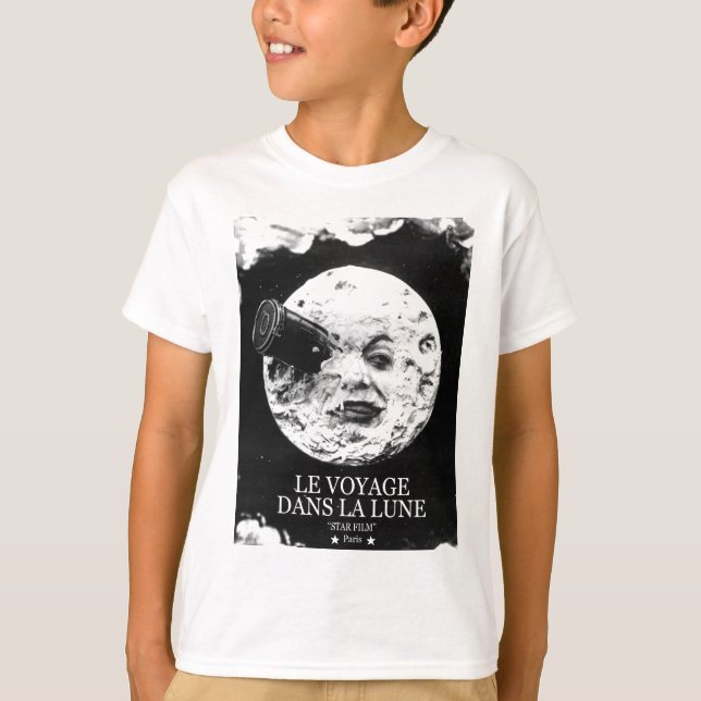 Le Voyage Dans La Lune (A Trip to the Moon) T-Shirt (Front)