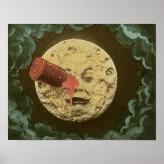Le voyage dans la lune_Color Poster