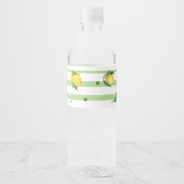 le water bottle label (Front)