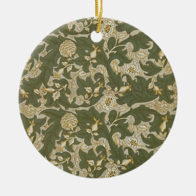 'Lea', 1912 Ceramic Tree Decoration (Front)