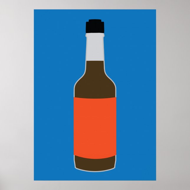 Lea & Perrins Minimalist Poster (Front)