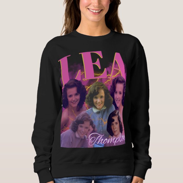 Lea Thompson Vintage Bootlage  Sweatshirt (Front)