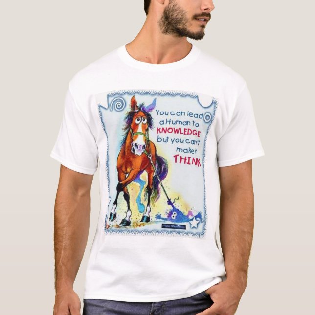 Lead a Human T-Shirt (Front)